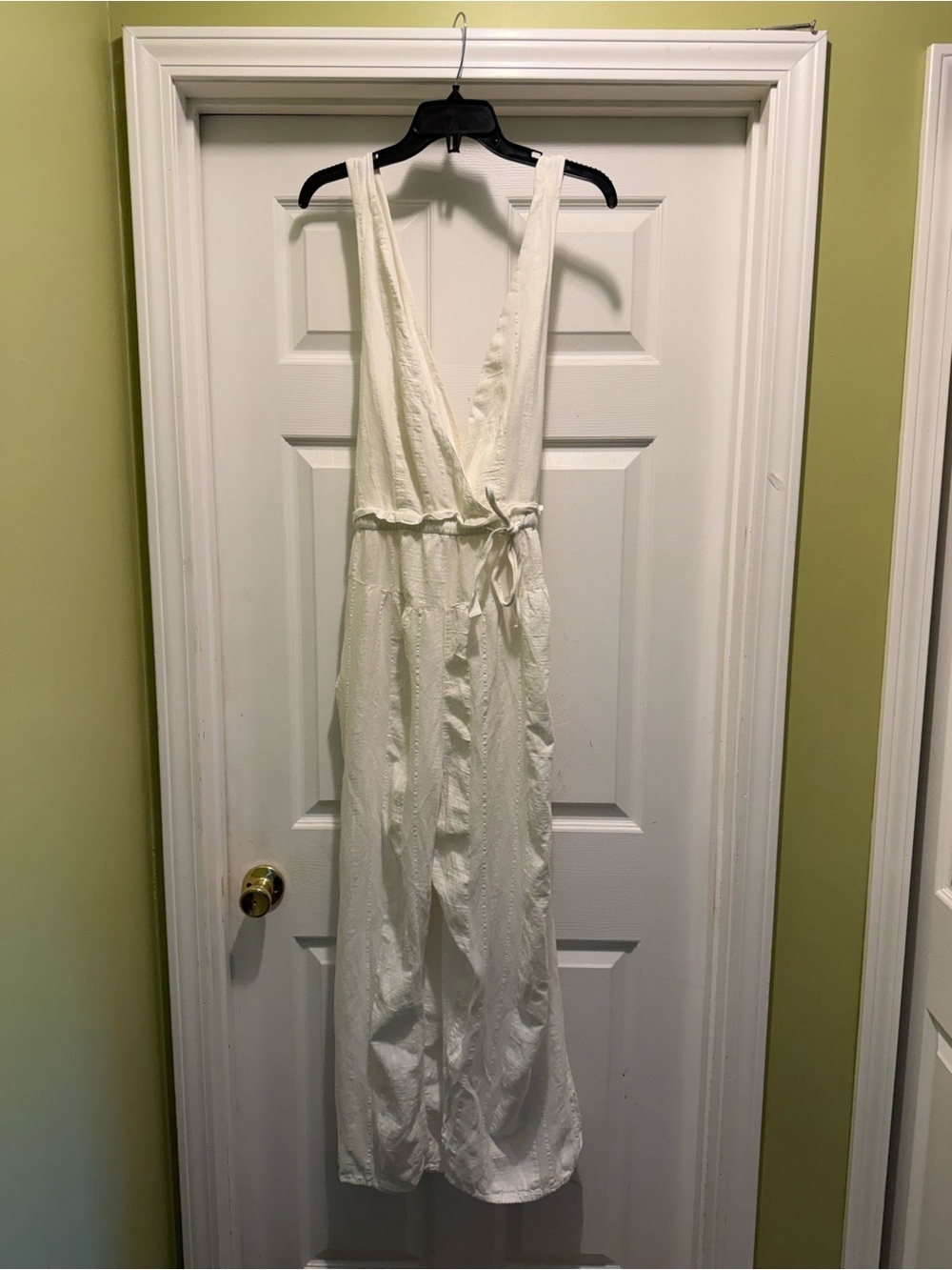 Free People All Natural Jumpsuit Off White OB770235 M